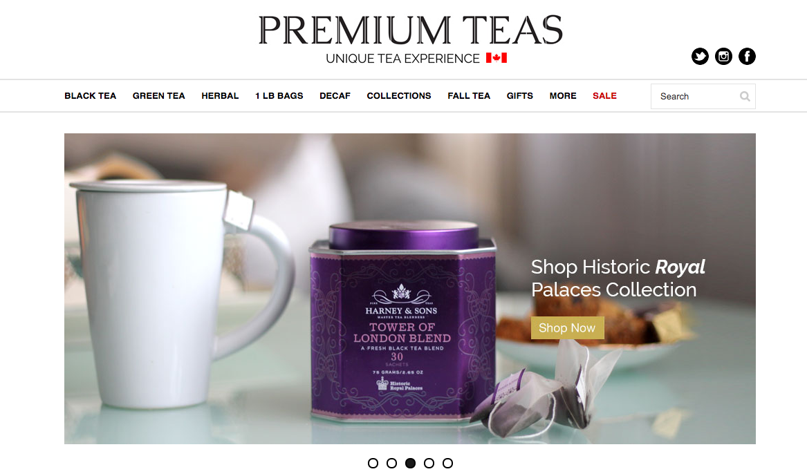 premium teas