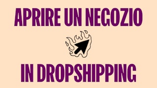 creare un negozio online di dropshopping
