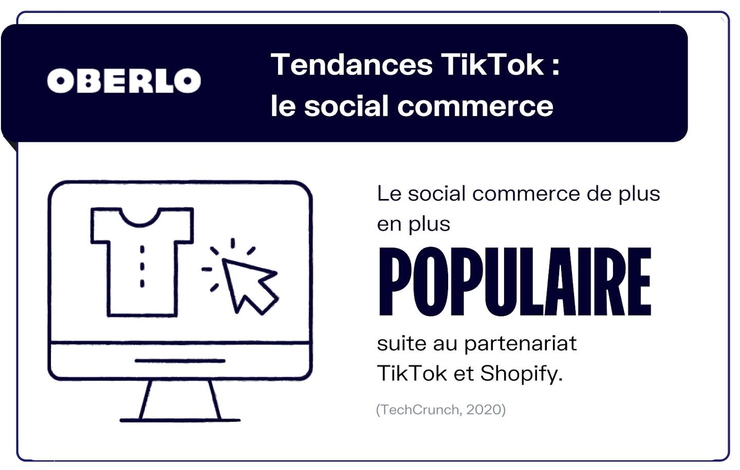 Tendance Tik Tok social commerce