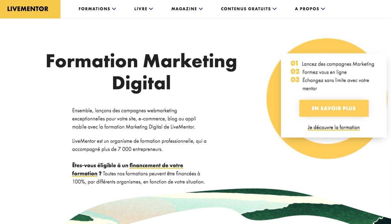 Formation marketing digital