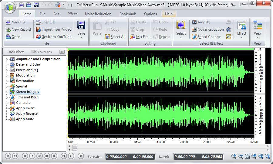 free audio editor 