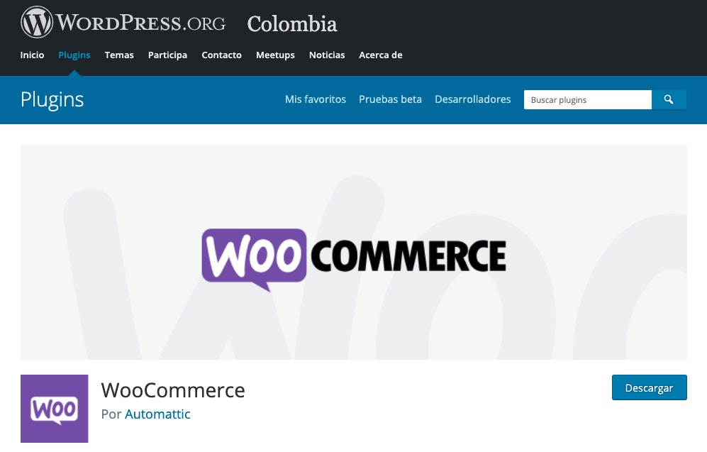 plataformas de venta online en colombia woocommerce