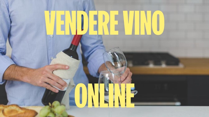vendere vino online
