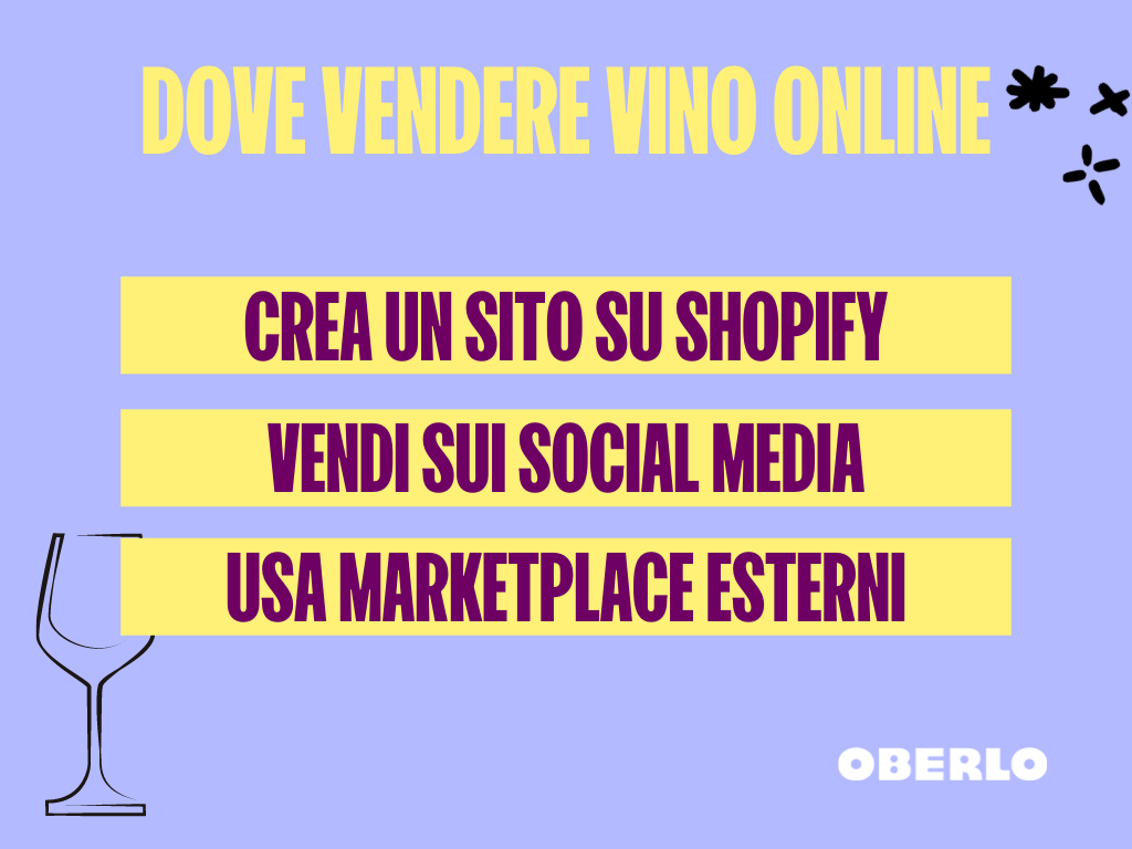 dove vendere vino online