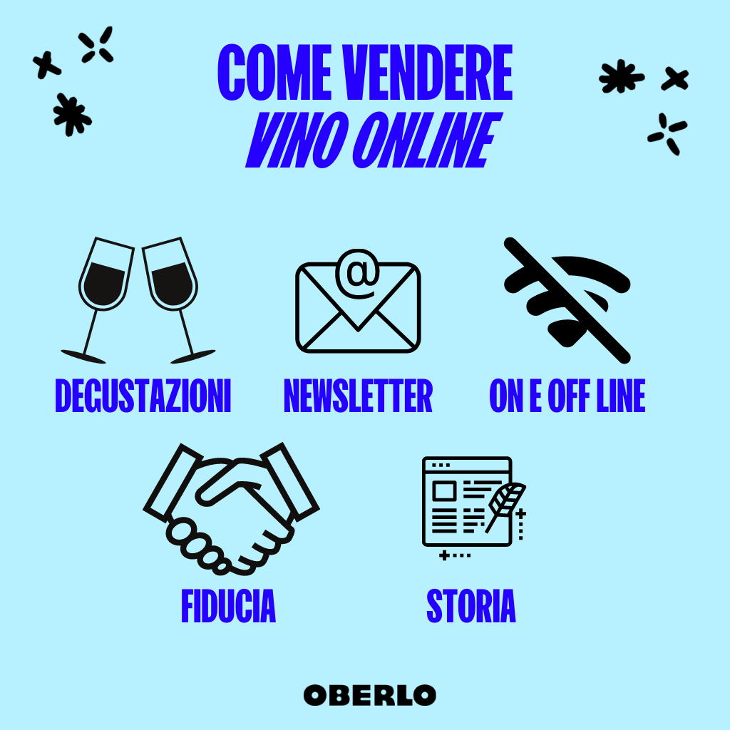 come vendere vino online