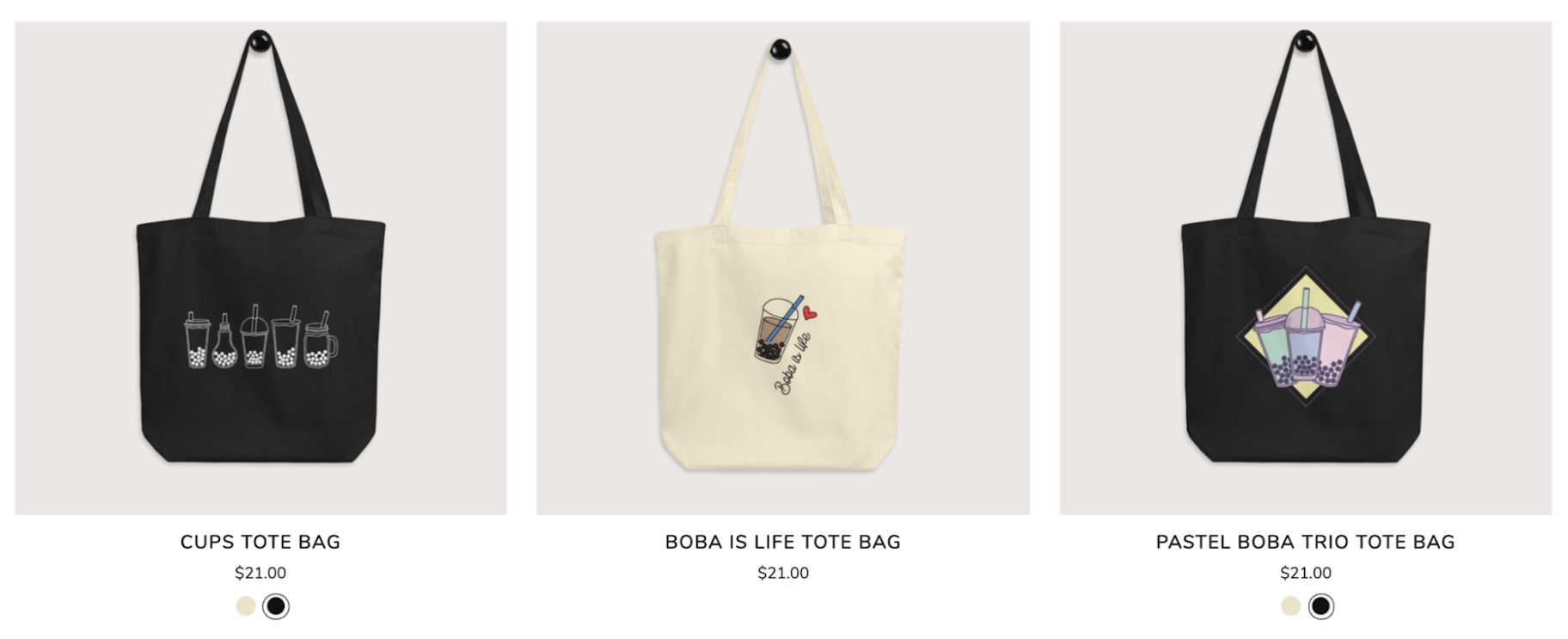 Bobalove: Tote Bags