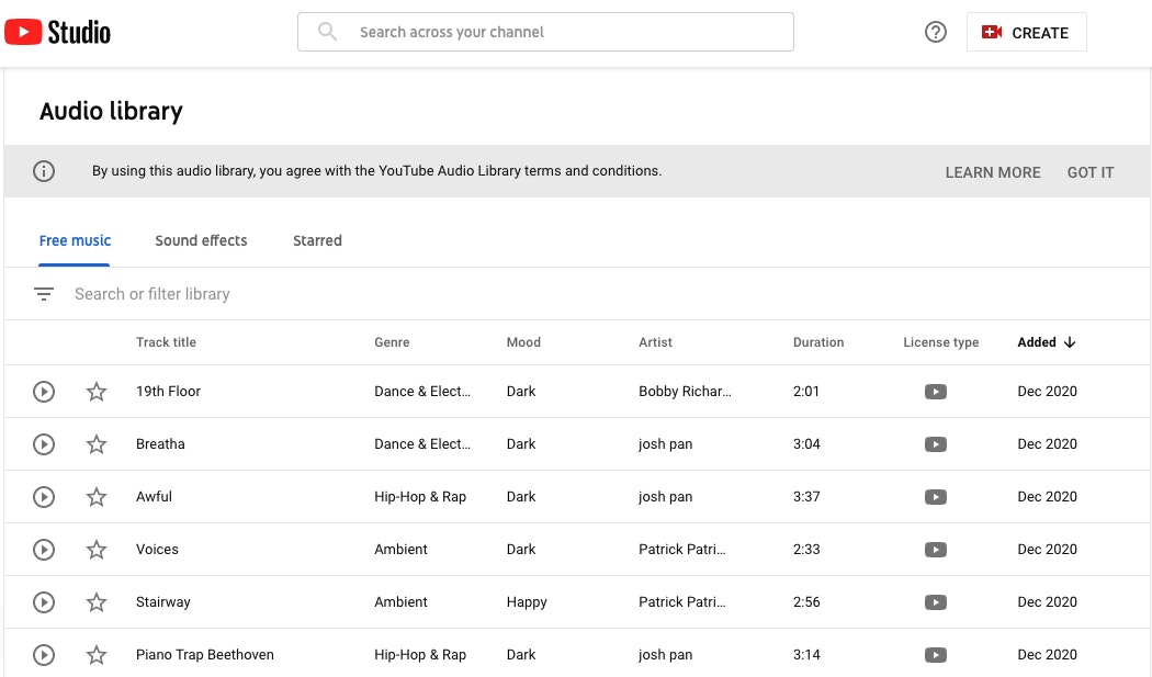 scaricare musica gratis YouTube
