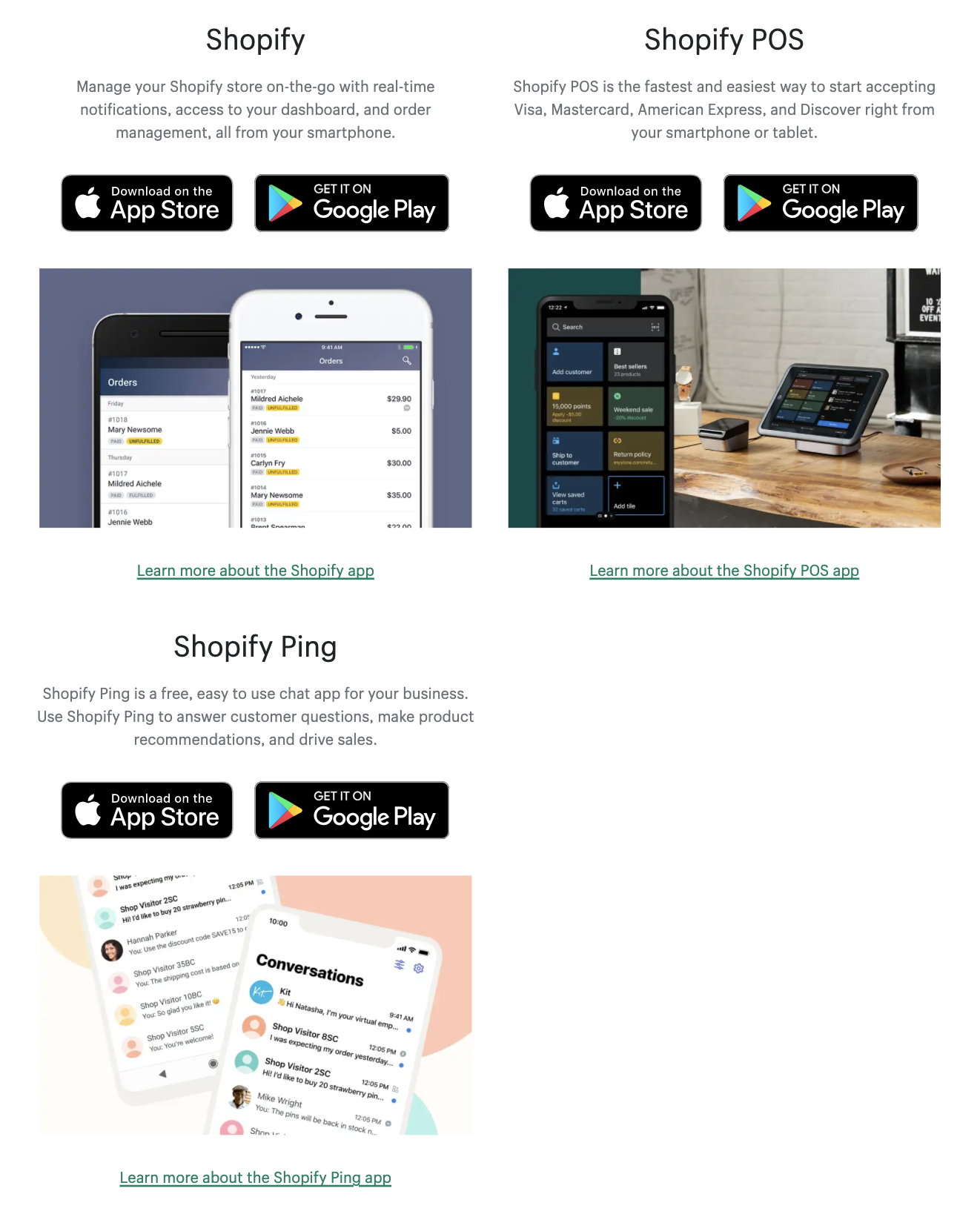 Shopify Приложения