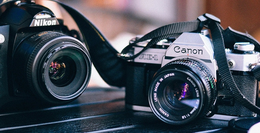 Produktfotografie - Kameras