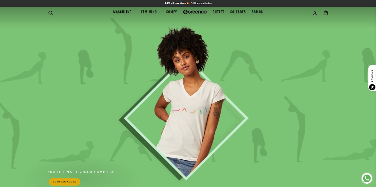 Lojas Shopify Brasil: Greenco