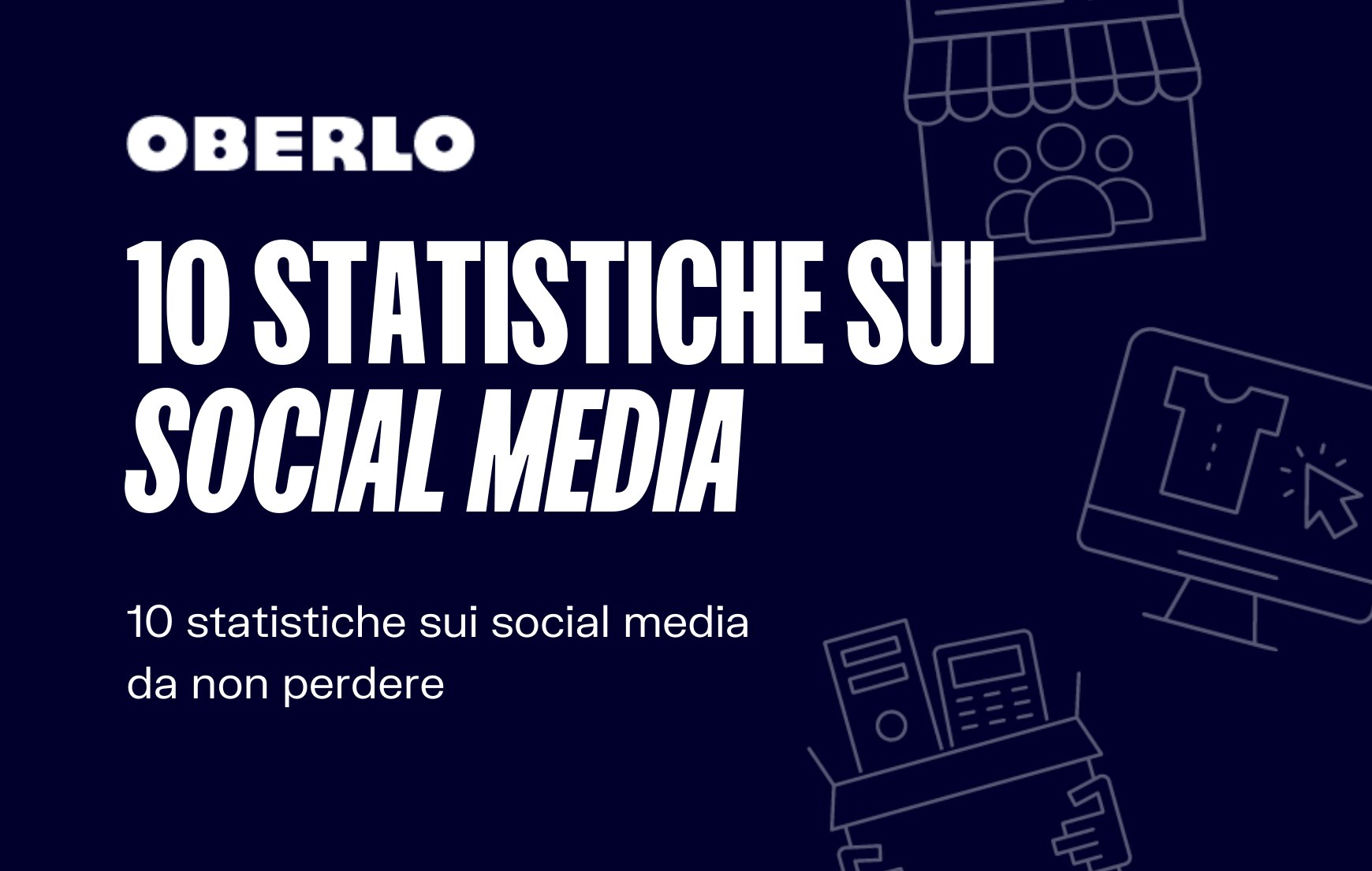 statistiche social media