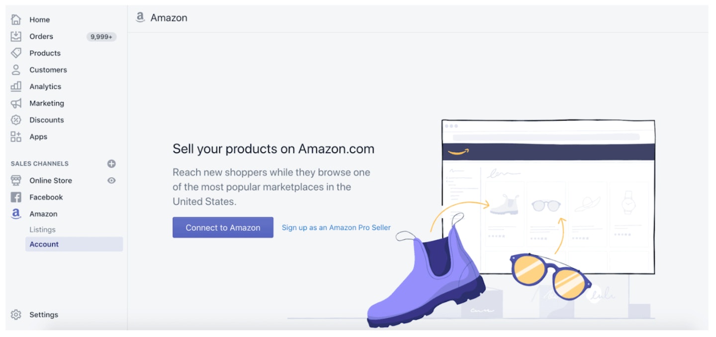 Vendre sur Amazon avec Shopify