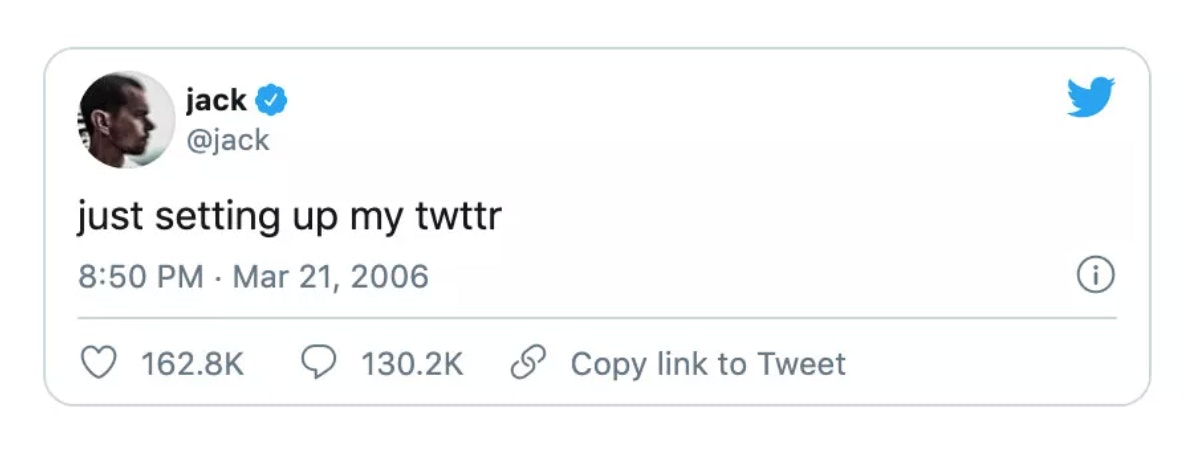 il primo tweet su twitter