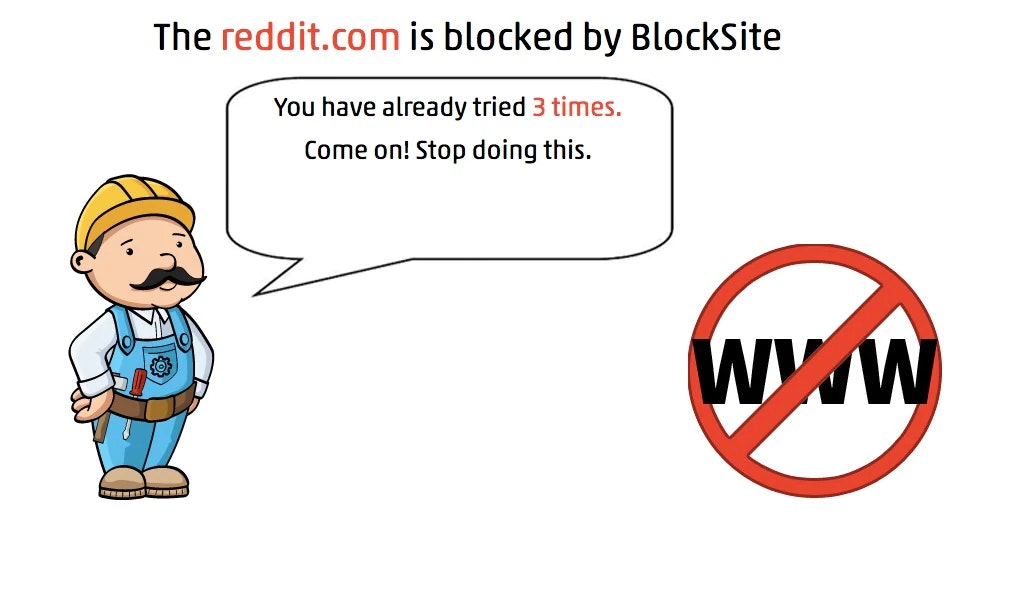 Block site Reddit