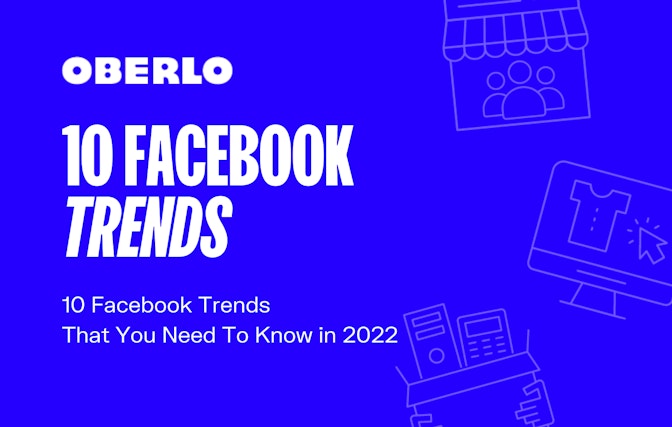 Graphic of Facebook trends cover