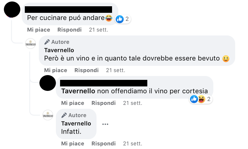 chat rebranding tavernello