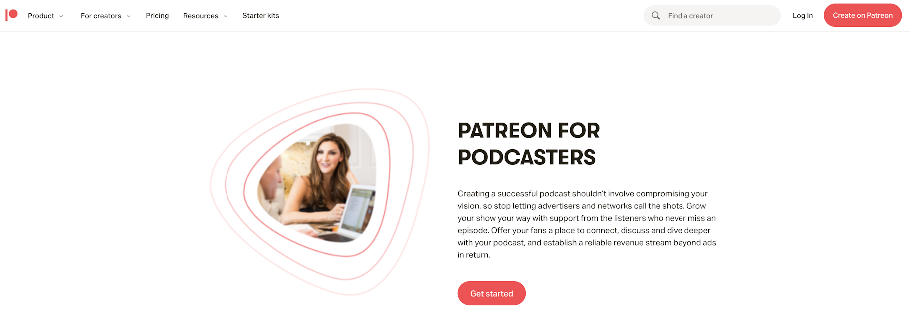 Podcast-Angebot gestaffeltes Patreon-Abonnement