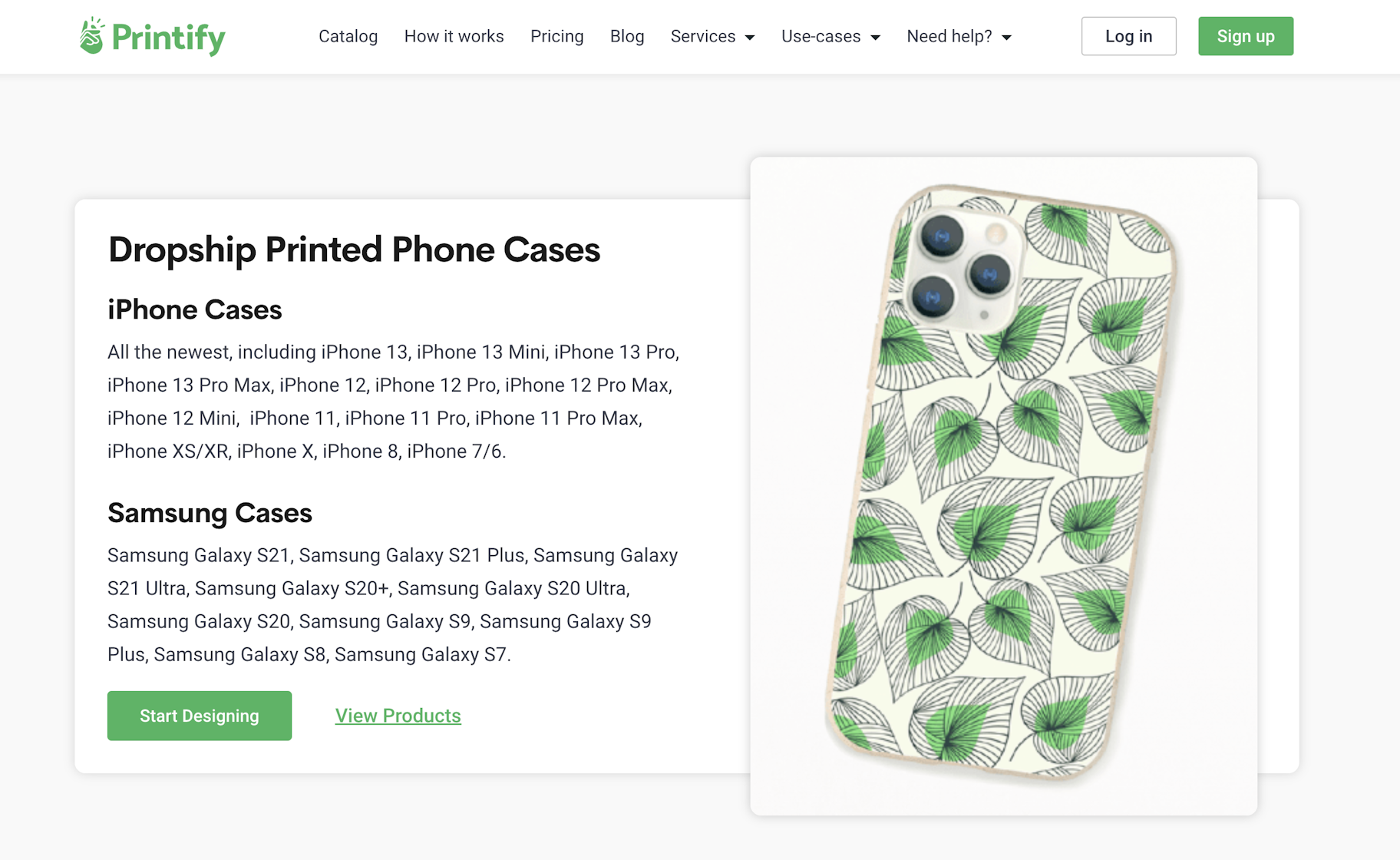 custom design phone cases Printify