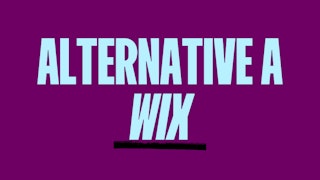 alternative a wix