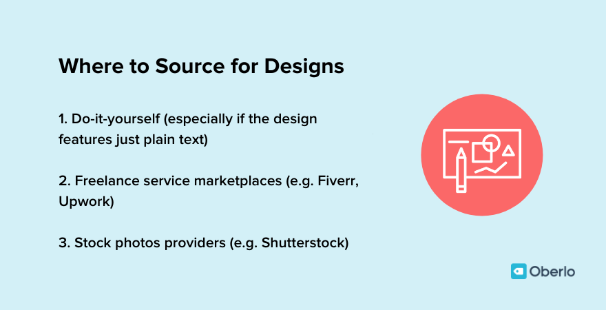Where to source for print on demand designs
