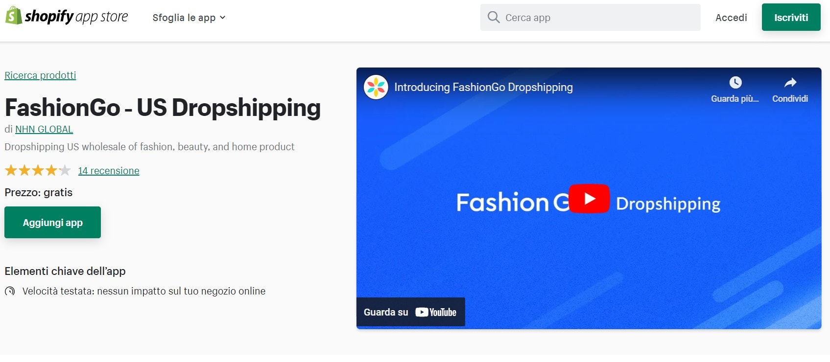 dropshipping FashionGo
