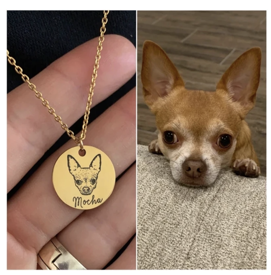custom pet necklace