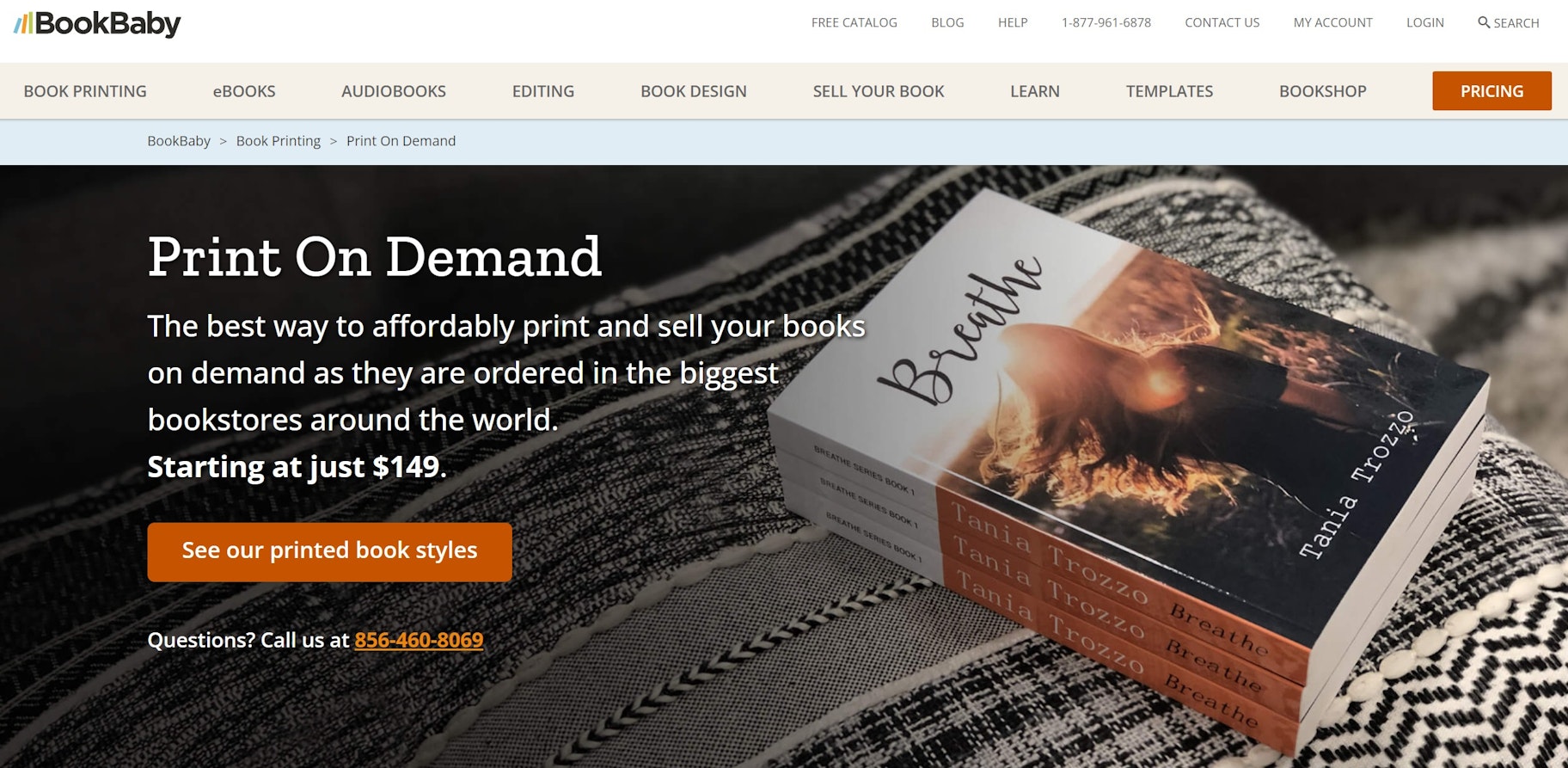 BookBaby print on demand-tjänst