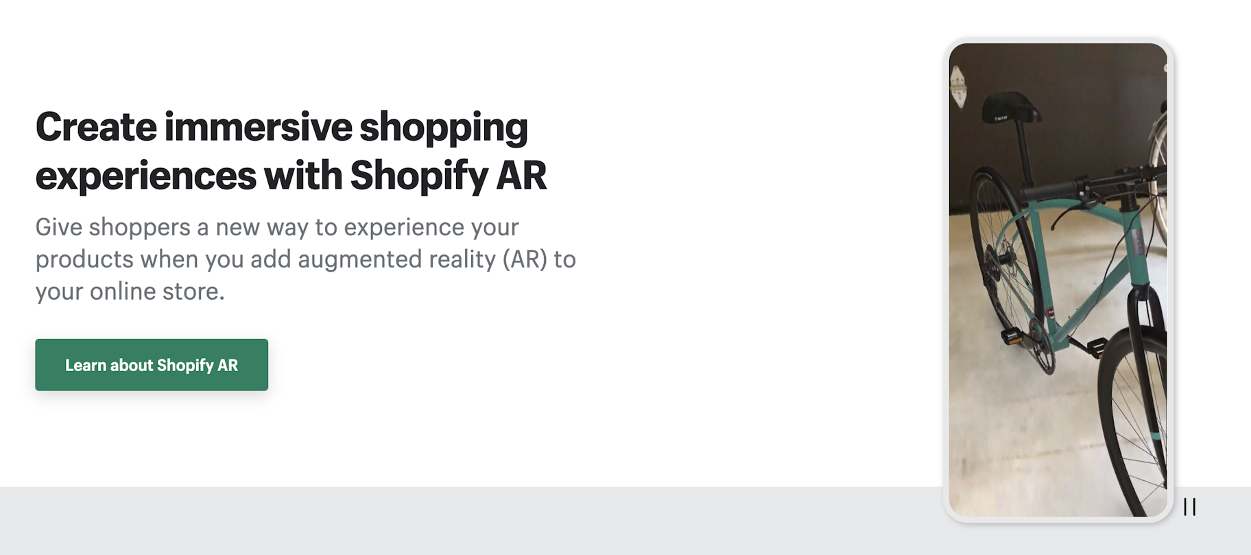 Shopify Augmented Reality
